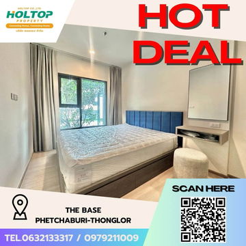 #Z1883💥110868🔥ให้เช่าคอนโด THE BASE Phetchaburi-Thonglor 