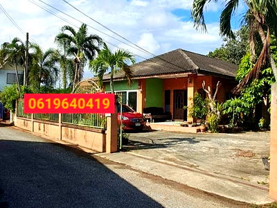 บ้านเดี่ยว รพ.สัตหีบ กม.10 : เงียบสงบ ร่มรื่น ใกล้ทะเล! ใกล้สนามบิน!ใกล้ร้านสะดวกซื้อ!!! ขายบ้านเดี่ยว 105 ตร.ว. พูลตาหลวง กม.10 อำเภอสัตหีบ จังหวัดชลบุรี