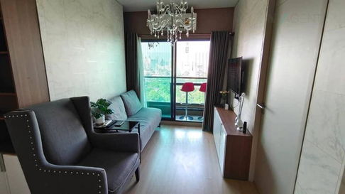 For Rent Condo LUMPINI SUITE PHETCHABURI - MAKKASAN Building 1, Floor 26,1 bed room, Room size 40.00 sqm