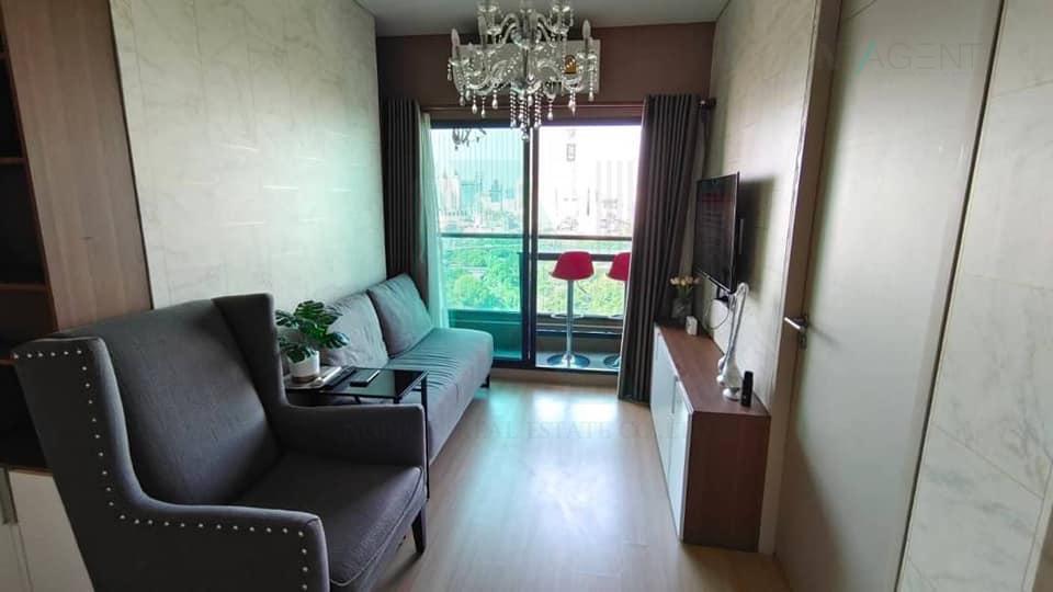 picture For Rent Condo LUMPINI SUITE PHETCHABURI - MAKKASAN Building 1, Floor 26,1 bed room, Room size 40.00 sqm - 1/8