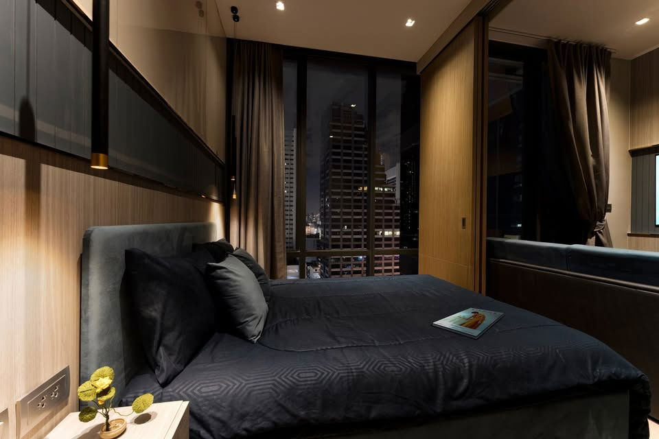 picture 🟢Condo For Rent🟢Ashton Silom Zone BTS Chong Nonsi Full Furniture 1 bedroom 1 bathroom HOT!! - 4/14