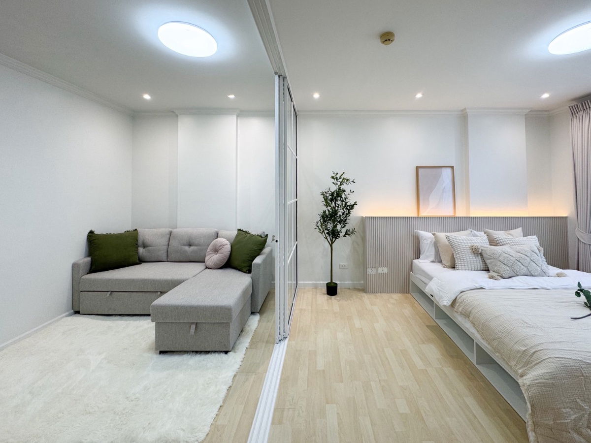รูป ขาย D Condo จรัญ-บางขุนนท์  ห้องสวย พร้อมเฟอร์นิเจอร์ใหม่หมด - รูปที่ 6/9