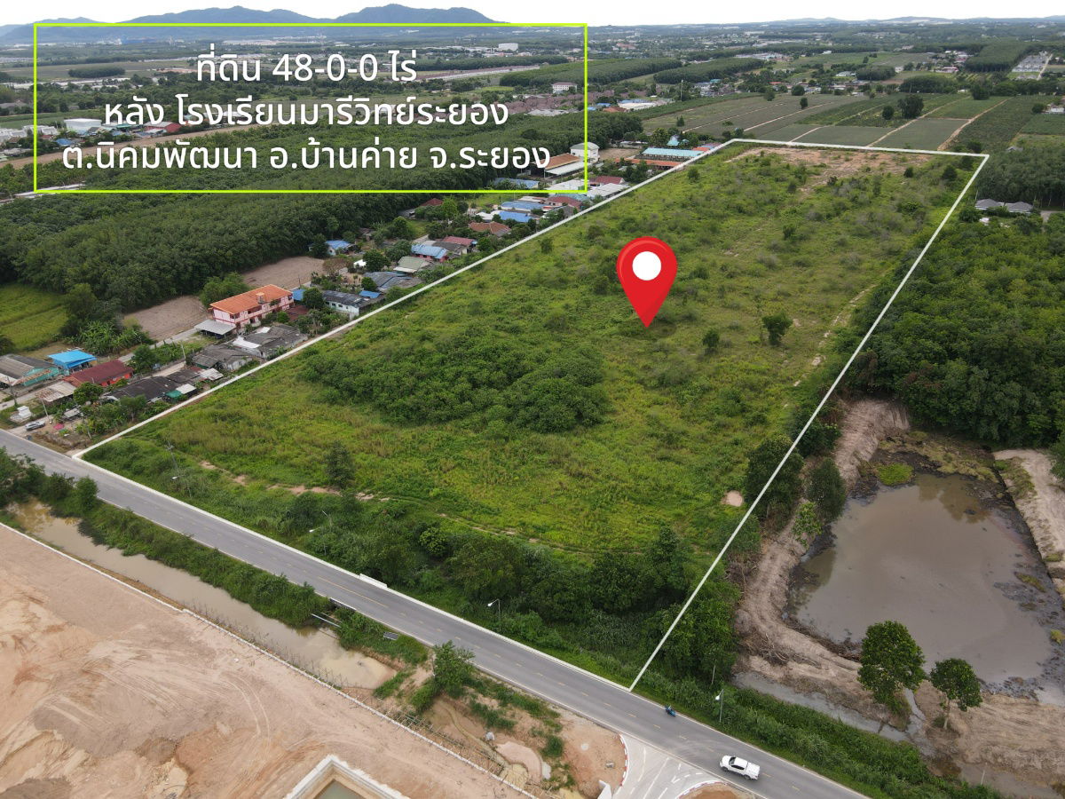 picture 🏡 Land for Sale – Prime Location in Soi 1, Nikom Phatthana, Ban Khai District 📍 Rayong Province | 48-0-0 Rai - 3/4