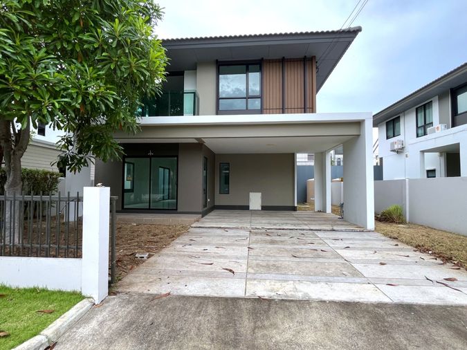 เจ้าของขายเอง บ้านเดี่ยว 2 ชั้น โครงการ บุราสิริ บางนา  วิวโค้งน้ำคลองสำโรง ใกล้ถนนบางนา-ตราด ต.บางปลา อ.บางพลี  (ราคา 4,650,000 บาท )