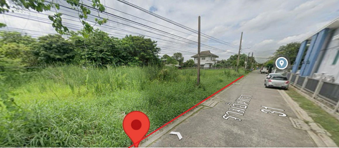 รูป ขายที่ดิน ซ.รามอินทรา 31 ใกล้รถไฟฟ้าสายสีชมพู ขนาด 265 ตารางวา ถมแล้ว เหมาะสร้างบ้าน อพาร์ทเม้นท์ - รูปที่ 6/8