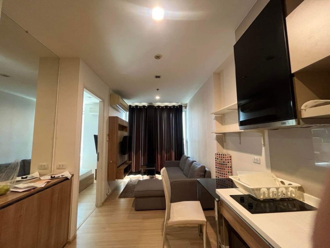 picture RHYTHM Sukhumvit 50, available for rent, size 35 sqm. Price, good, middle layer, full electrical appliances, watch 063-384-4228 - 2/6