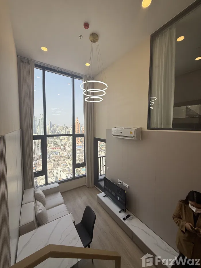 picture nice duplex room for rent at Life Rama 4 Asoke 2014082 - 3/13