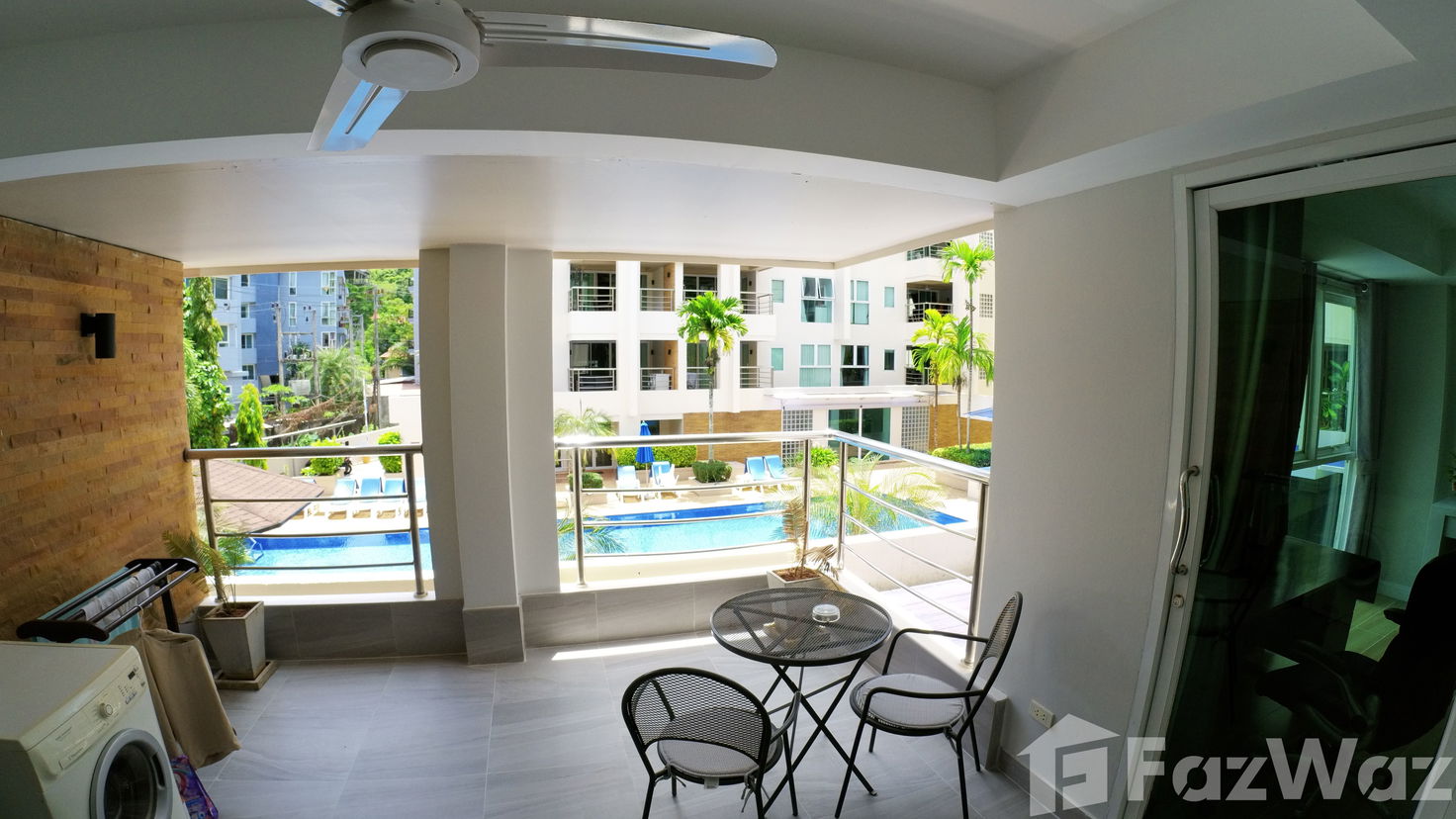 รูป คอนโดให้เช่า 2 ห้องนอน ในโครงการ พีเอ็ชวี คอนโด 1418838 - รูปที่ 4/11