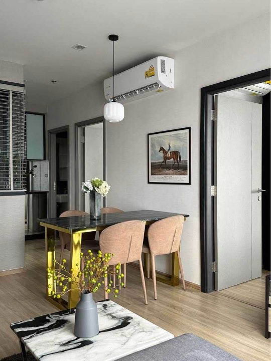 รูป 🌳🌳For rent THE BASE GARDEN RAMA9🌳🌳 ห้องสวย พร้อมอยู่ แต่งสวย จัดเต็ม มีหลายห้องให้เลือกชม ID LINE : @190evxgl - รูปที่ 10/12