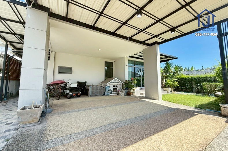 รูป ขายบ้านเดี่ยว 2 ชั้น หมู่บ้านเพอร์เฟค เพลส 3 ราชพฤกษ์ หลังมุม ใกล้สถานีรถไฟฟ้า(MRT) ท่าอิฐ  - รูปที่ 12/13