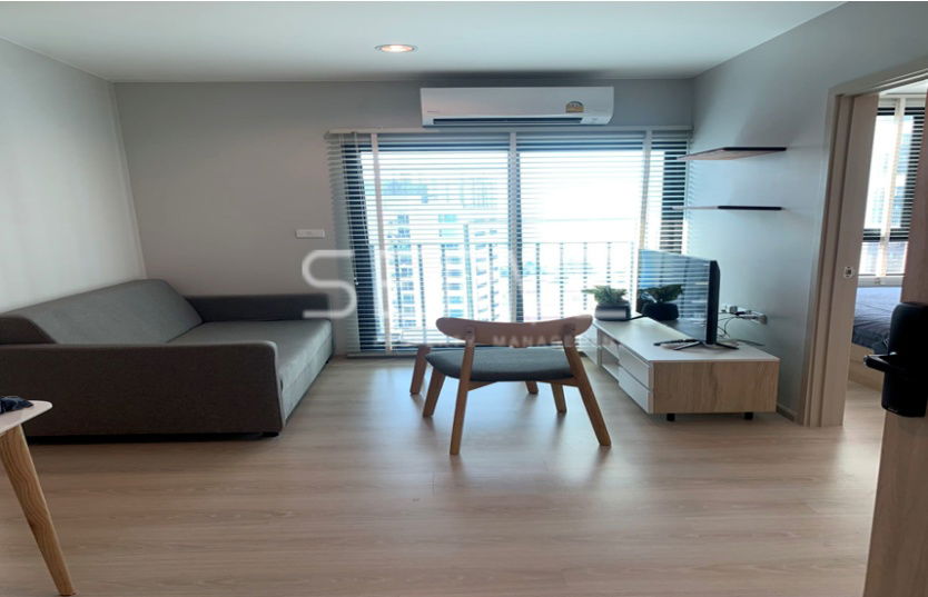 picture 2 Beds Nice Room City View Fully furnished Good Location 20 Steps From MRT Si La Salle Station @ Nue Noble Srinakarin Lasalle  - 2/9