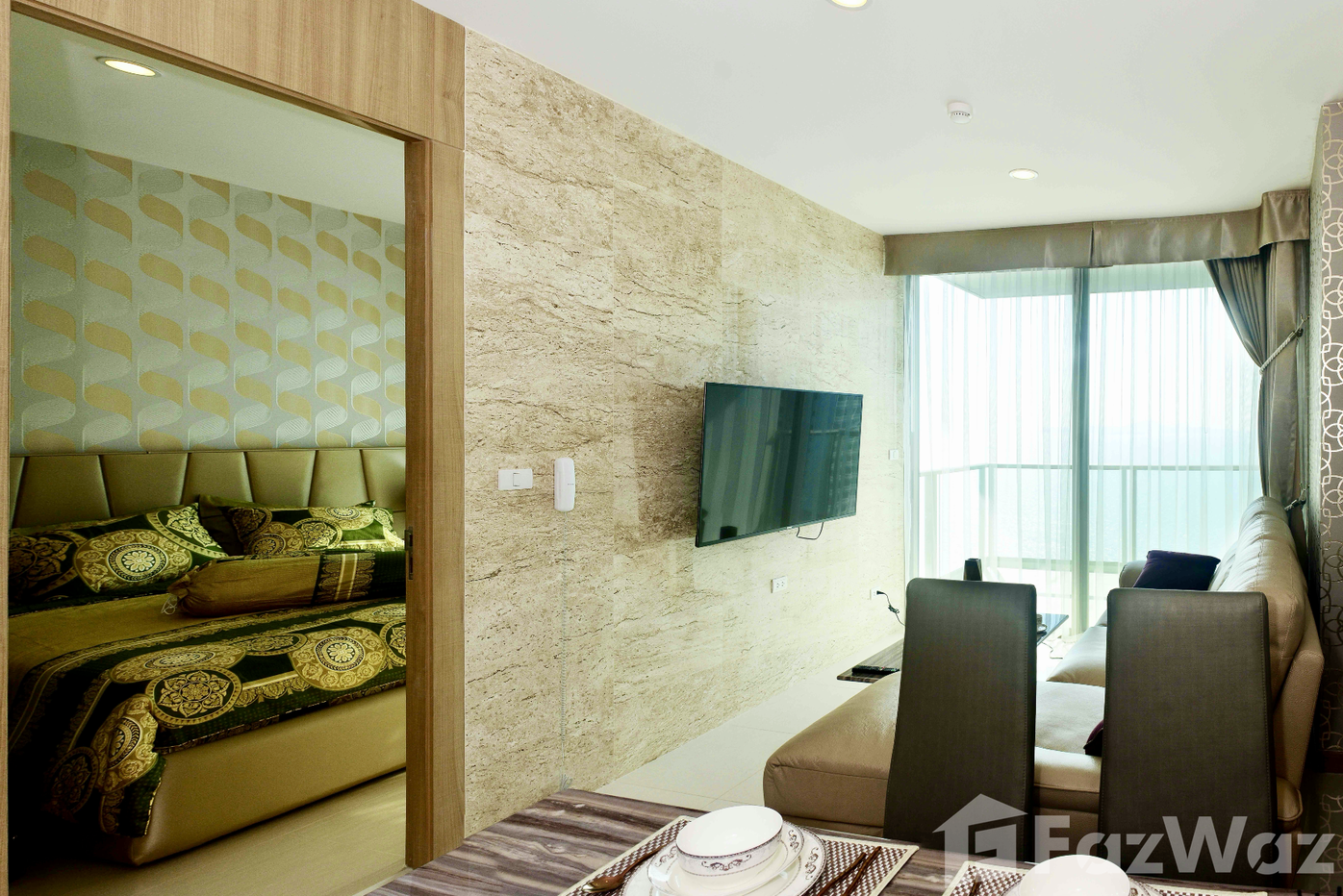 picture 1 Bedroom Condo for rent at The Riviera Wongamat 1725832 - 3/23