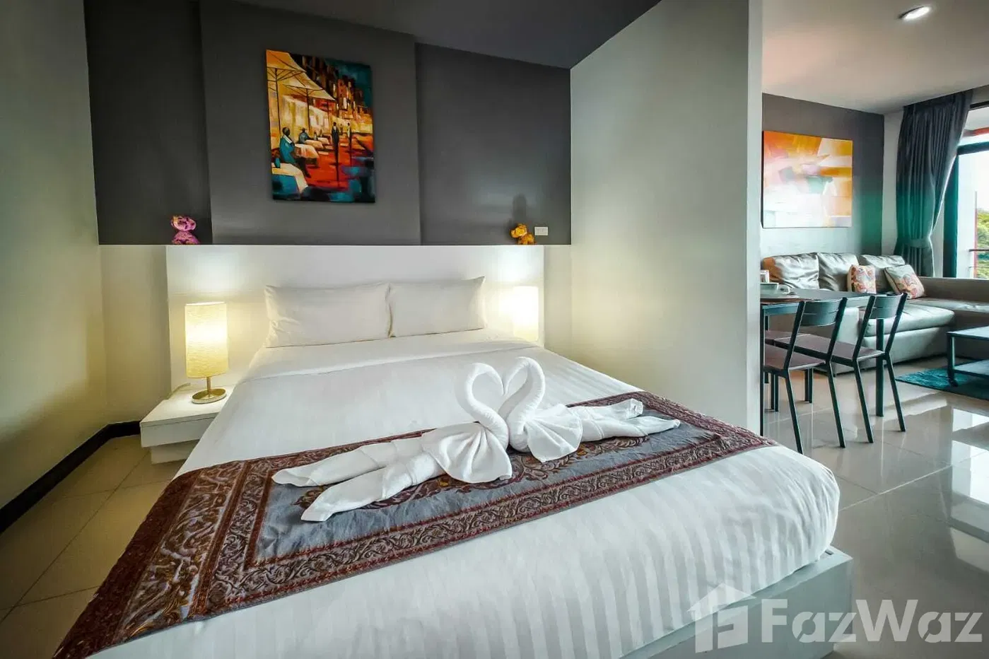 picture 1 Bedroom Corner Unit for sale at Nai Harn Beach Condo - 10/14
