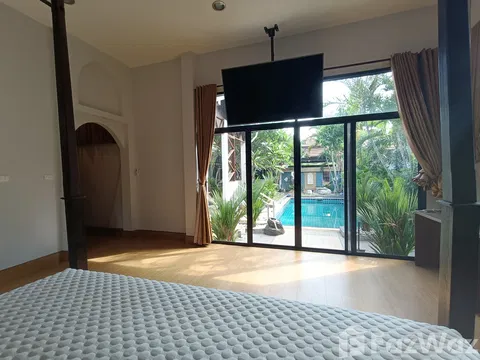 Private Pool villa with garden for rent