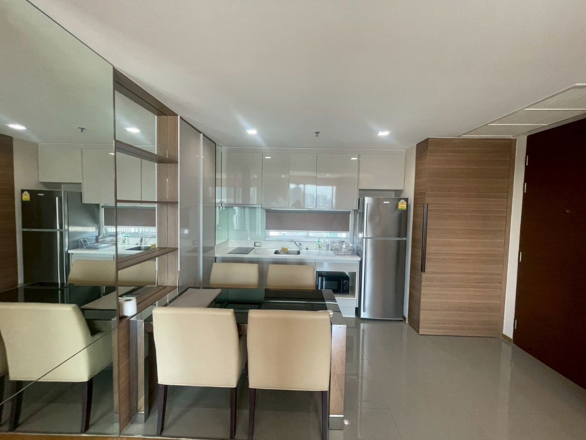 picture Ready to move in "nice room " For rent 2 bedroom near asoke | MRT Phetchaburi ☎️0649538354 Line id : Gigmasong13  - 9/16