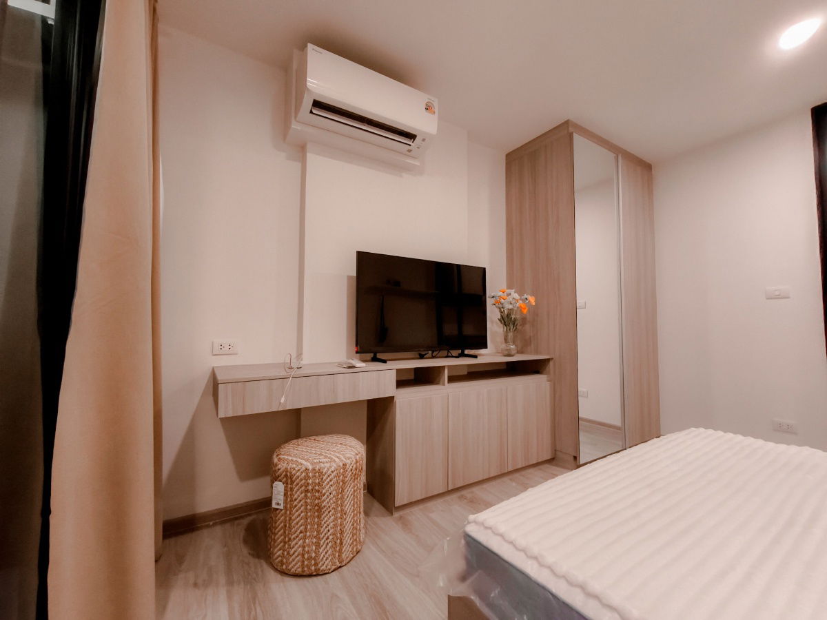 picture Condo for rent: Plug and Play Origin Sri Udom, ready to move in. If interested, contact Line @goodmanpro or call 0999029192. - 3/8