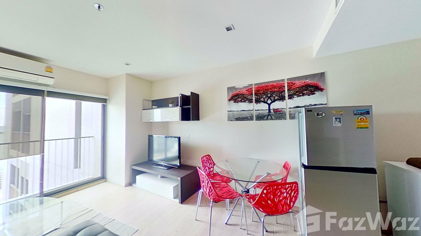 รูป คอนโดให้เช่า 2 ห้องนอน ในโครงการ โนเบิล รีมิกซ์ 40323 - รูปที่ 2/7