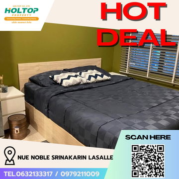 #R5694 🎉 130868 ให้เช่าคอนโด NUE Noble Srinakarin Lasalle 