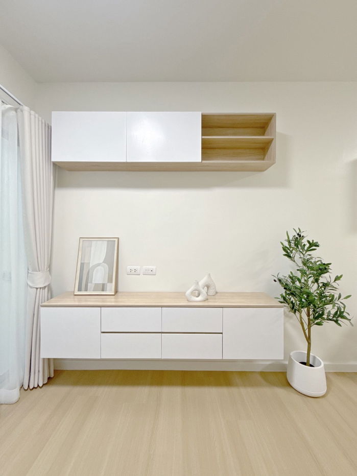 picture Condo for sale: A Space Sukhumvit 77, newly decorated room, Muji style (A Space Sukhumvit 77) - 9/10