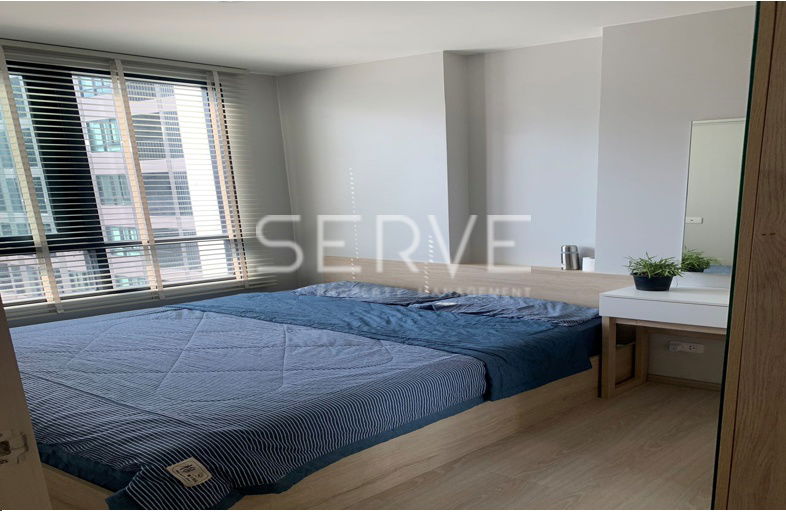 picture 2 Beds Nice Room City View Fully furnished Good Location 20 Steps From MRT Si La Salle Station @ Nue Noble Srinakarin Lasalle  - 7/9