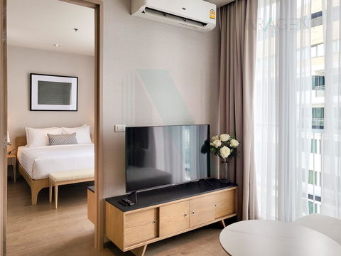 🎉 For Rent Condo PARK 24 PHASE 2 Building 6, Floor 25,2 bed room, Room size 56 sqm