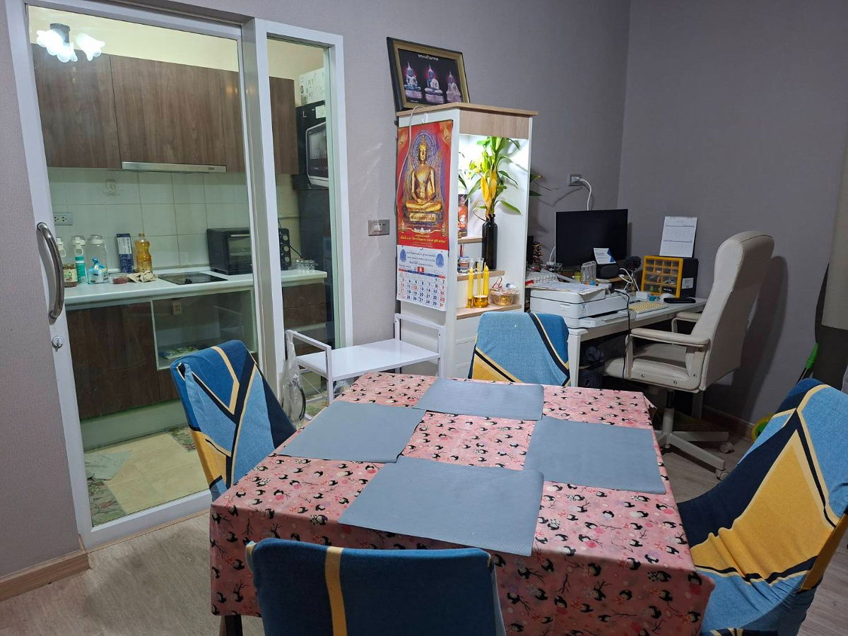 picture (RENT) Condo Garden Asoke-Rama 9 Floor 2 Bedroom 1 Bathroom 4th Big Room  - 2/7