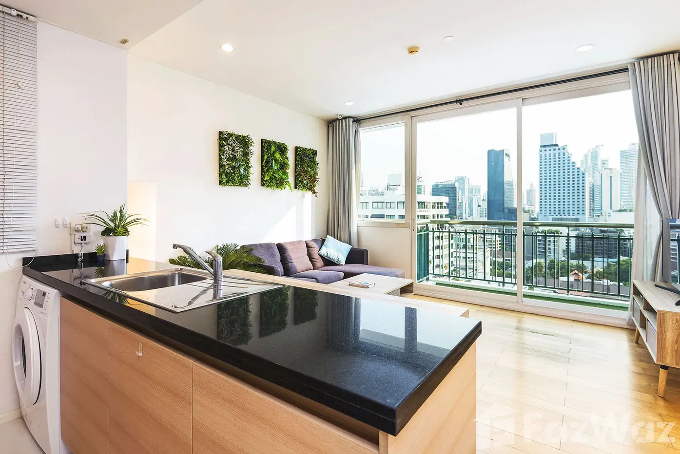 picture Cozy 1-bedroom modern condo close to BTS Asoke for RENT - 4/20