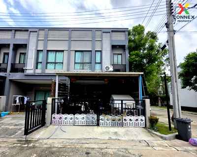 Townhouses for sale The Crystal SB : For Sale Townhouse/Townhome  , V Compound Ratchapruek-Pinklao , corner unit , Mahasawat , Bang Kruai , Nonthaburi , CX-127461 ✅ Live chat with us ADD LINE @connexproperty ✅ 