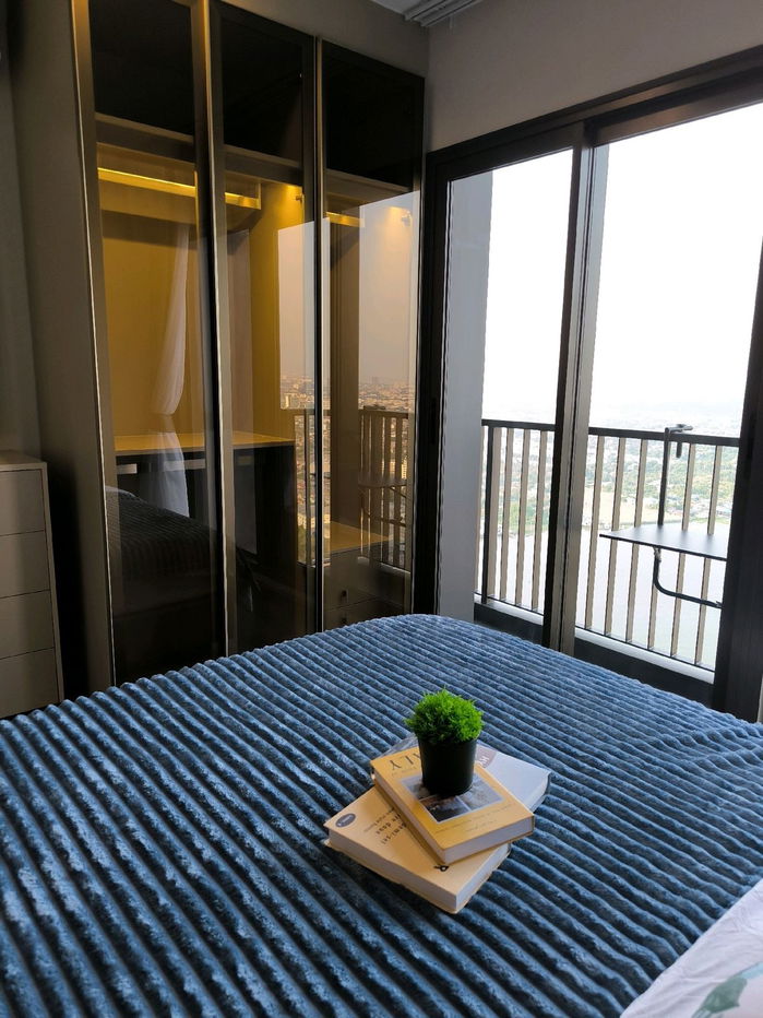 รูป G8587💛คอนโดให้เช่า เดอะ โพลิแทน อควา 🅻🅸🅽🅴❤️💜@condopremium💜❤️ - รูปที่ 4/10