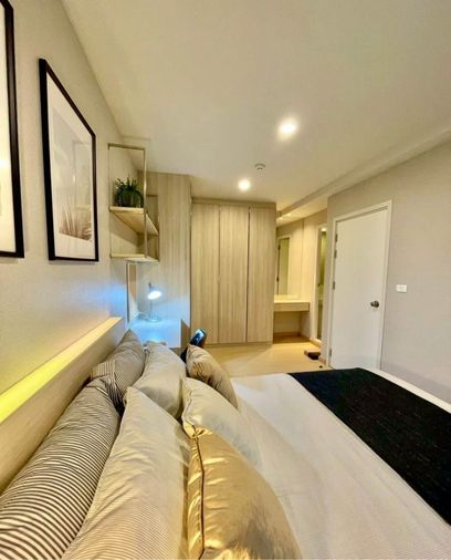 🔥 ให้เช่า : 𝐓𝐡𝐞 𝐓𝐫𝐞𝐞 𝐎𝐧𝐧𝐮𝐭 𝐒𝐭𝐚𝐭𝐢𝐨𝐧 🔥 ห้อง One Bed Plus ตกเเต่งบิ้วอินสวย✨LINE: @reviva✅