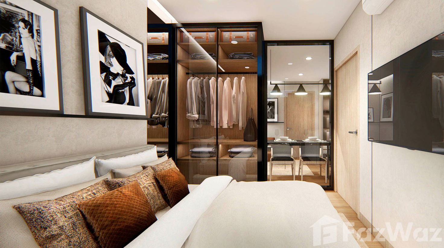 รูป ขาย คอนโด 2 ห้องนอน ในโครงการ เดอะ ลิฟวิ่น รามคำแหง - รูปที่ 3/5