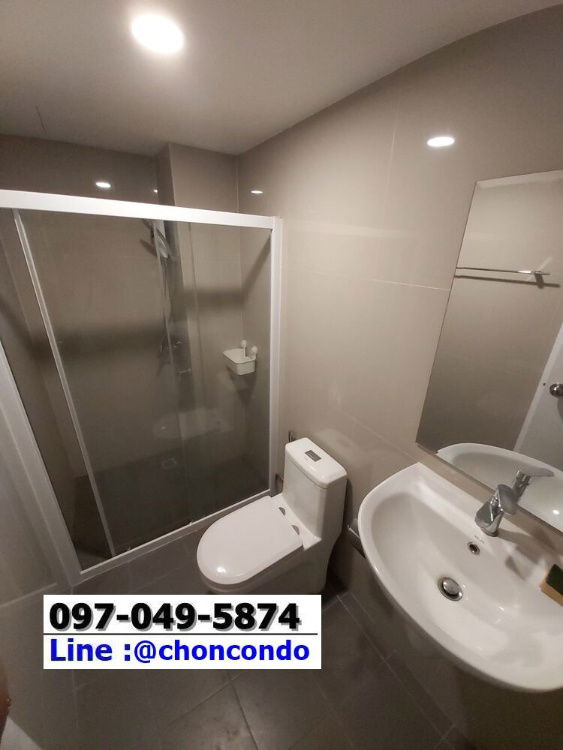 รูป Indeed Condo Amata ชั้น5 ตึกA  -----------------------Tel 097-049-5874 (Line: @choncondo มี@ด้วย) - รูปที่ 10/13