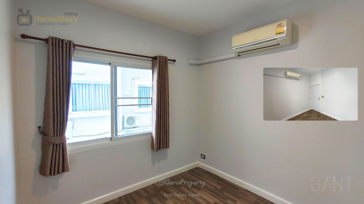 picture Very affordable, 2-story, 3-bedroom townhouse for sale, ready to move in, in Idea House Village, Sanambinnam, Soi Nonthaburi 42 (Gant-288). - 16/19