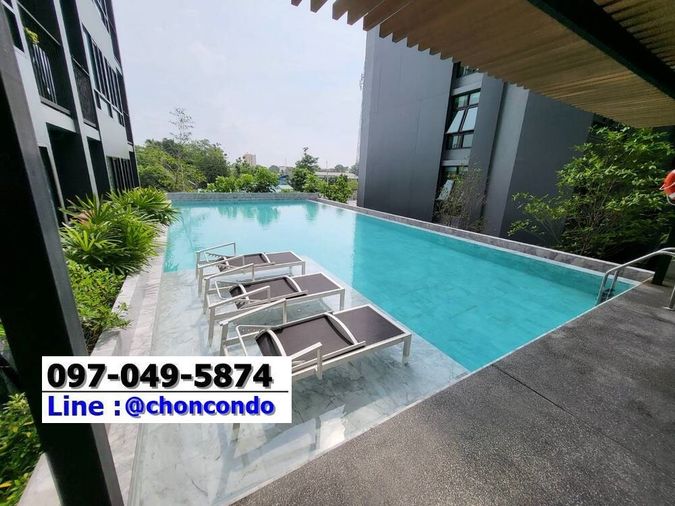 Indeed Condo Amata ชั้น5 ตึกA  -----------------------Tel 097-049-5874 (Line: @choncondo มี@ด้วย)