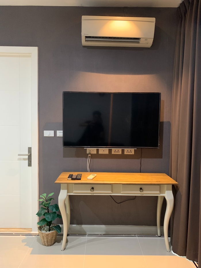picture WS2216 🏙 Condo for rent TC Green Rama 9 — Corner room, closed kitchen, open view, near MRT Rama 9, only 19,500 baht/month. - 19/19