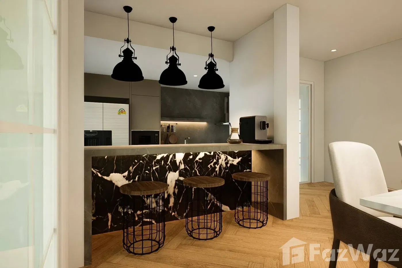 รูป Renovated 4 Bedroom + 1 Working room in Land and House Park - รูปที่ 6/15
