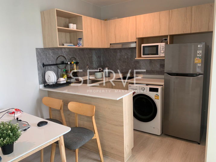 picture 2 Beds Nice Room City View Fully furnished Good Location 20 Steps From MRT Si La Salle Station @ Nue Noble Srinakarin Lasalle  - 4/9