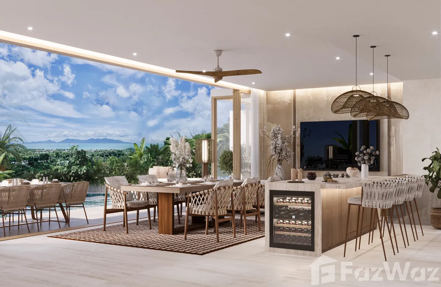 picture Seaview Villa 4 Bedrooms in Bophut hill - 3/9