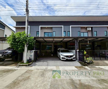 TownHome for Sale The Colors Bangna Wongwaen 3, 3 bedroom 21 sqw 116 sqm Near Kingkaew, Thepharak, Suvarnabhumi, Mega Bangna : SL25S-016
