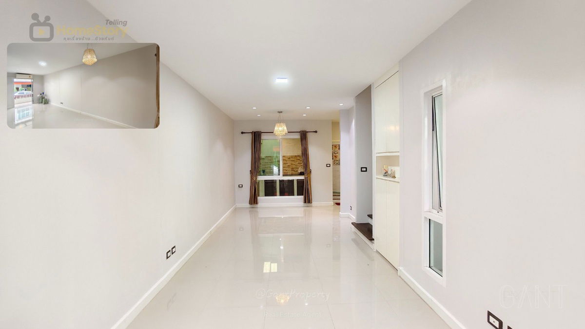 picture Very affordable, 2-story, 3-bedroom townhouse for sale, ready to move in, in Idea House Village, Sanambinnam, Soi Nonthaburi 42 (Gant-288). - 5/19
