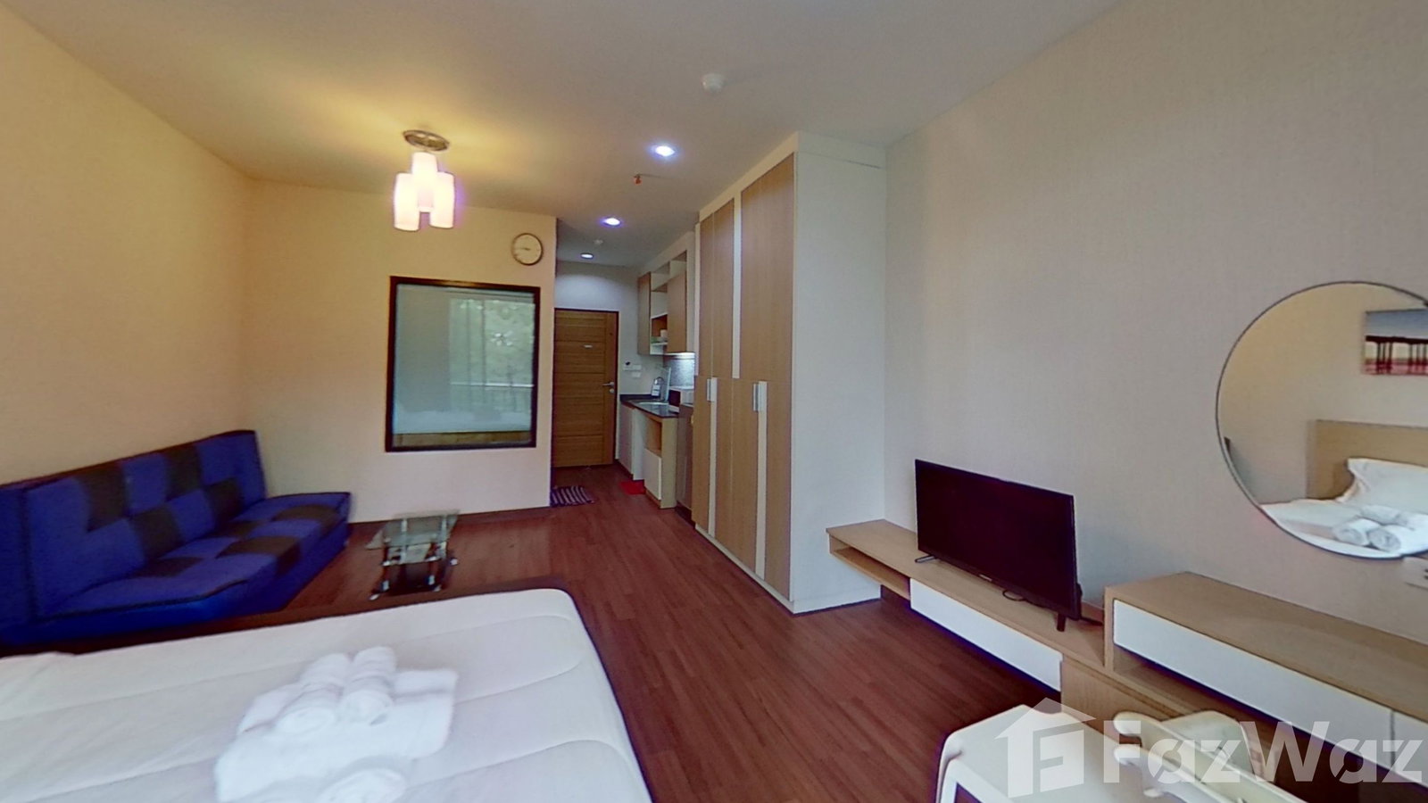 Studio Condo for rent at The Naithon Condominium 1056992