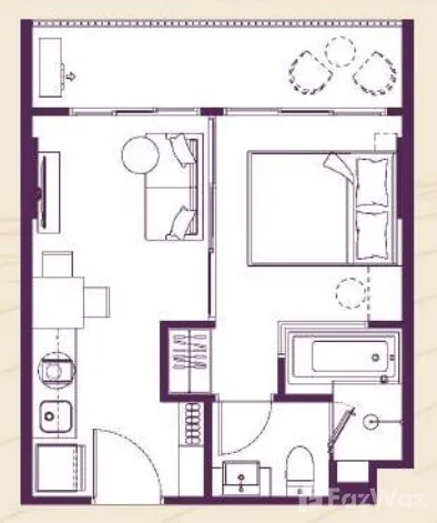 65 sq.m. apartment(s) on the Banng Tao Beach 1869176 - image 5