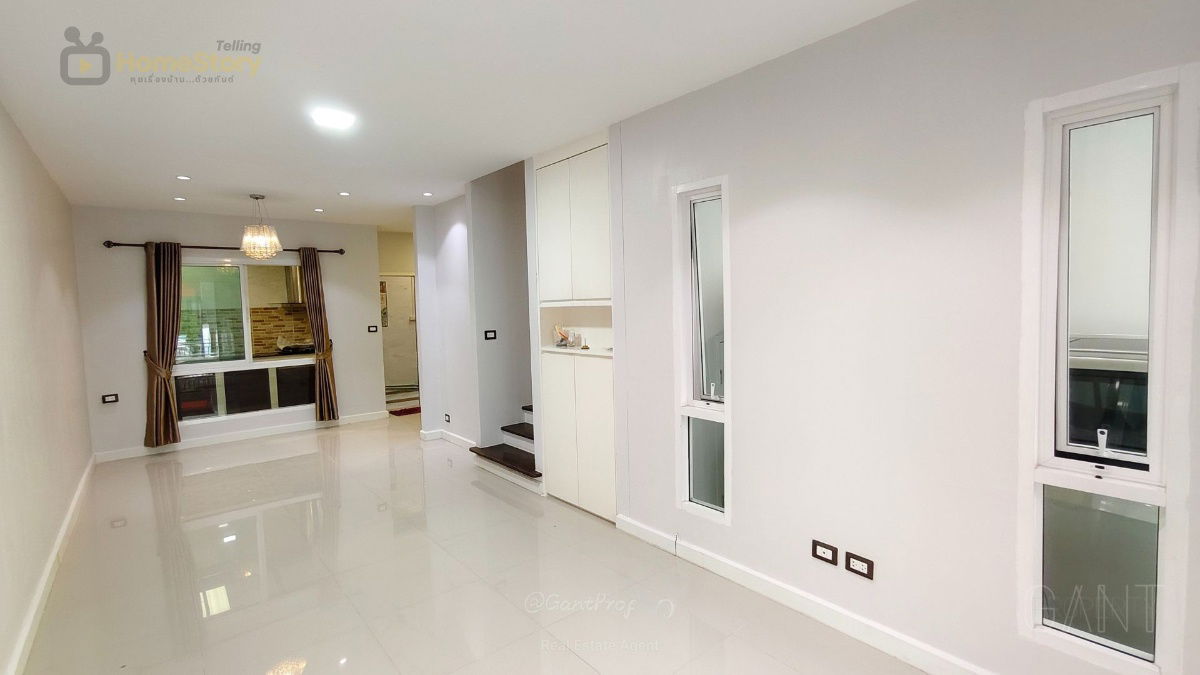 picture Very affordable, 2-story, 3-bedroom townhouse for sale, ready to move in, in Idea House Village, Sanambinnam, Soi Nonthaburi 42 (Gant-288). - 4/19