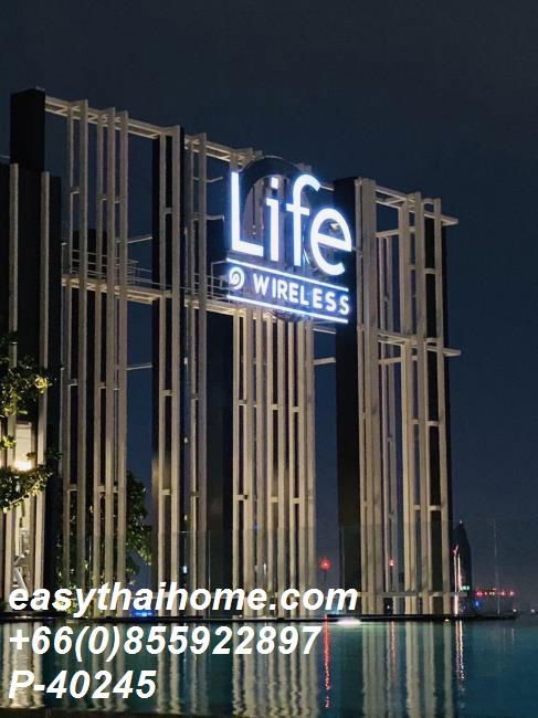 รูป P-40245 ให้เช่า คอนโด ไลฟ์ วัน ไวร์เลส 1 Witthayu Rd, Lumphini, Pathum Wan, Bangkok พร้อมอยู่ ราคาถูก Line Id @easythaihome 085-592-2897 - รูปที่ 7/45