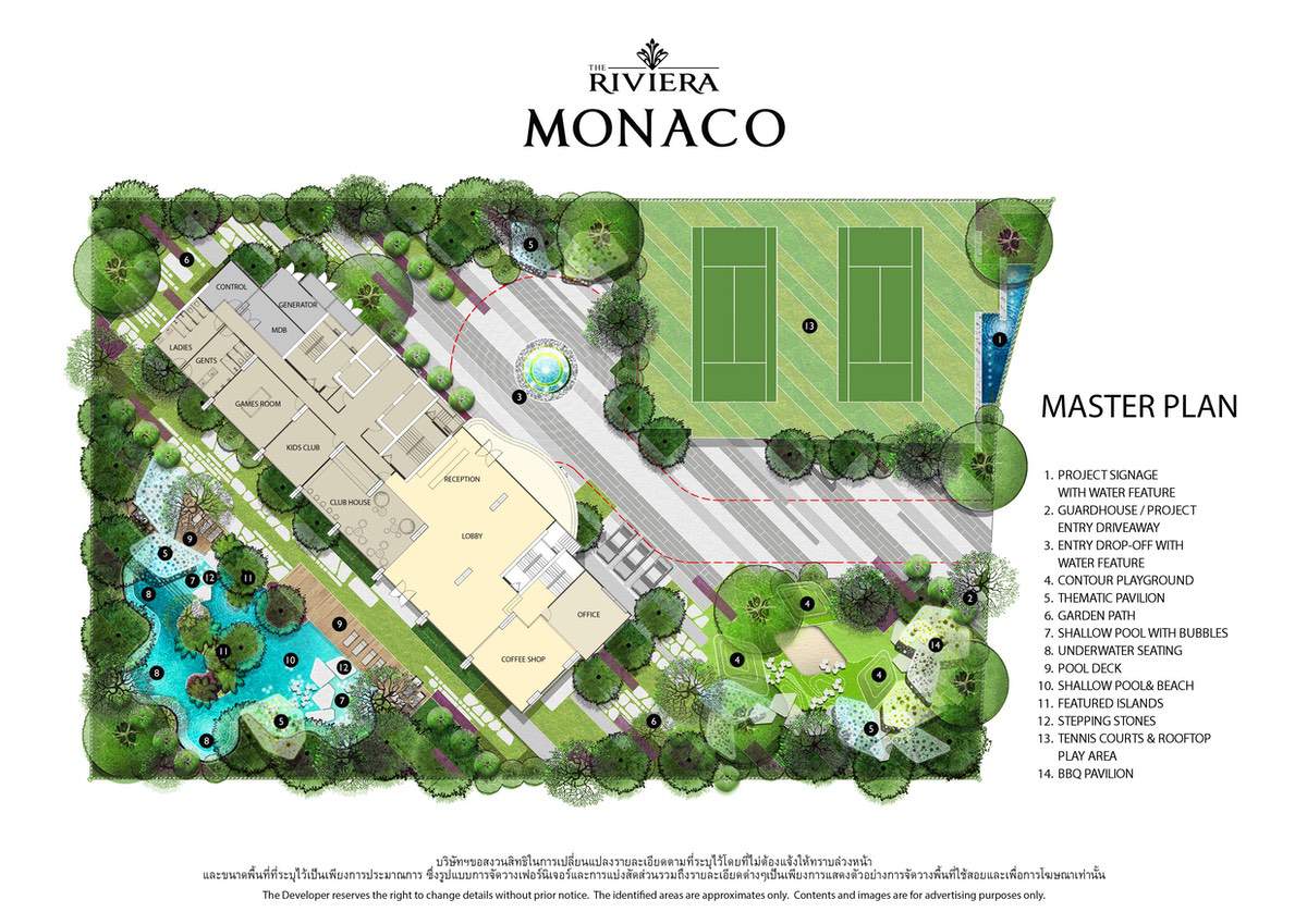 picture 1 Bedroom Condominium @ The Riviera Monaco - 26/27
