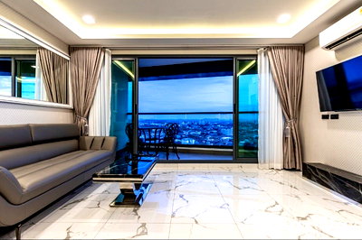 Condos for rent Pattaya Sai 3 Road : Luxurious 2-Bedroom Apartment at Arcadia Millennium Tower 2044425