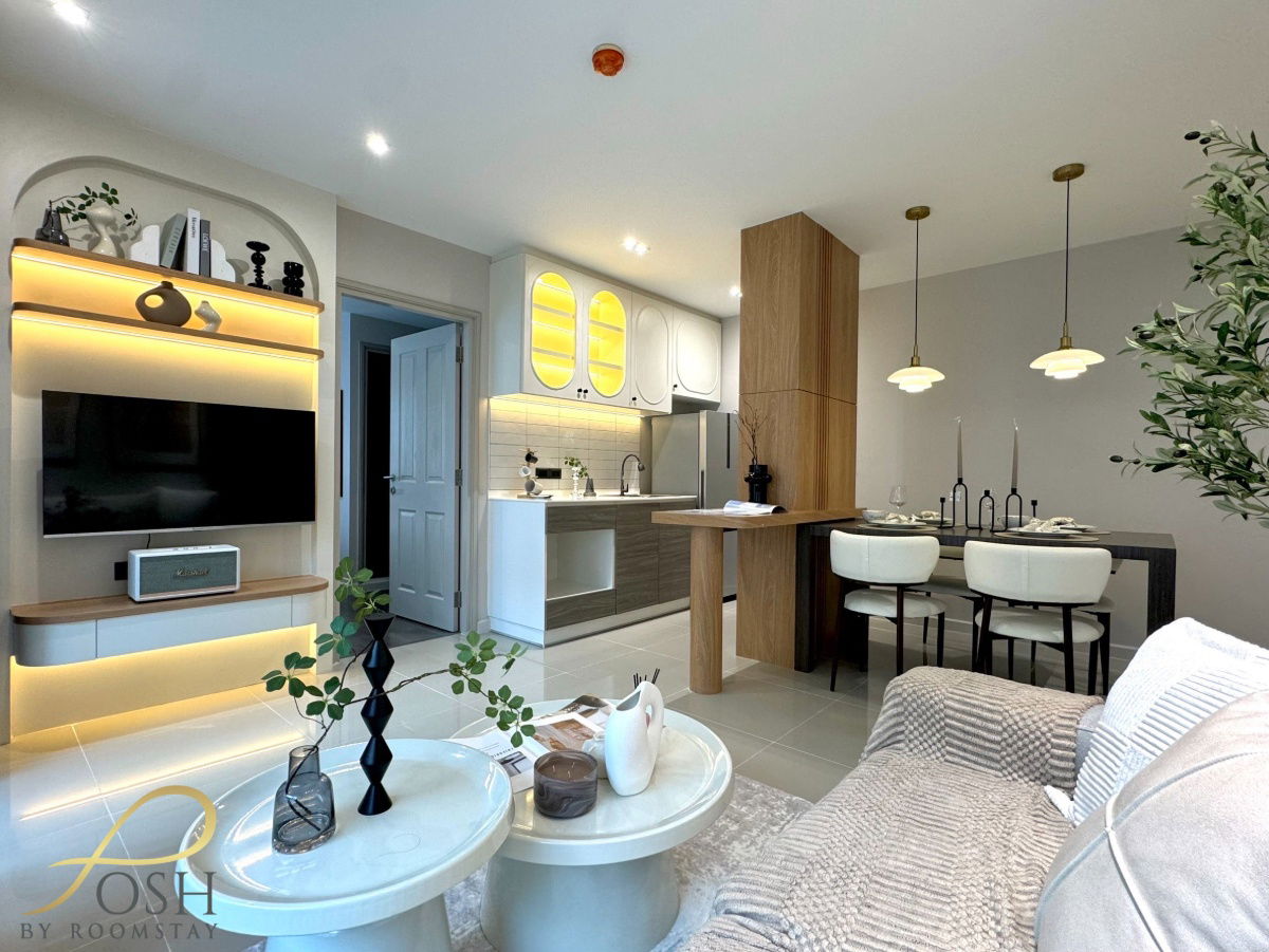 picture  DCondo Campus Resort Kuku – Corner 2BR 2BA, Pool View | Fully Renovated w/ Built-ins | ฿3.89M - 12/38