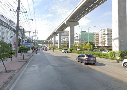 ขายที่ดินเปล่าเชปสวยติดพาราไดซ์ พาร์ค ถนนกว้าง เดินทางสะดวก ใกล้ MRT สวนหลวงร.9