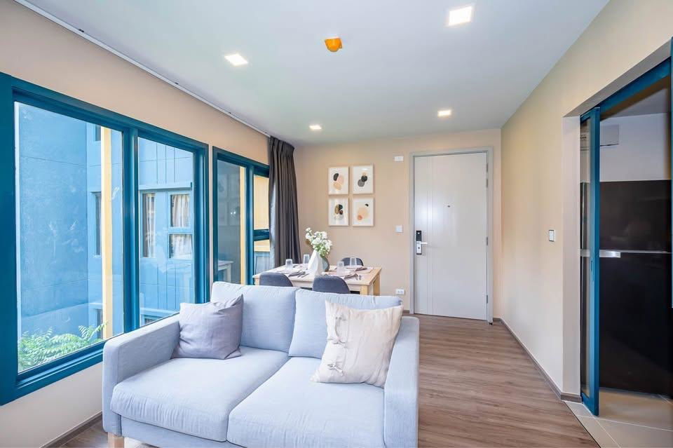 รูป The Base Sukhumvit 50 ว่างให้เช่า เฟอร์ครบ เครื่องใช้ไฟฟ้าครบ พร้อมอยู่ - รูปที่ 3/11