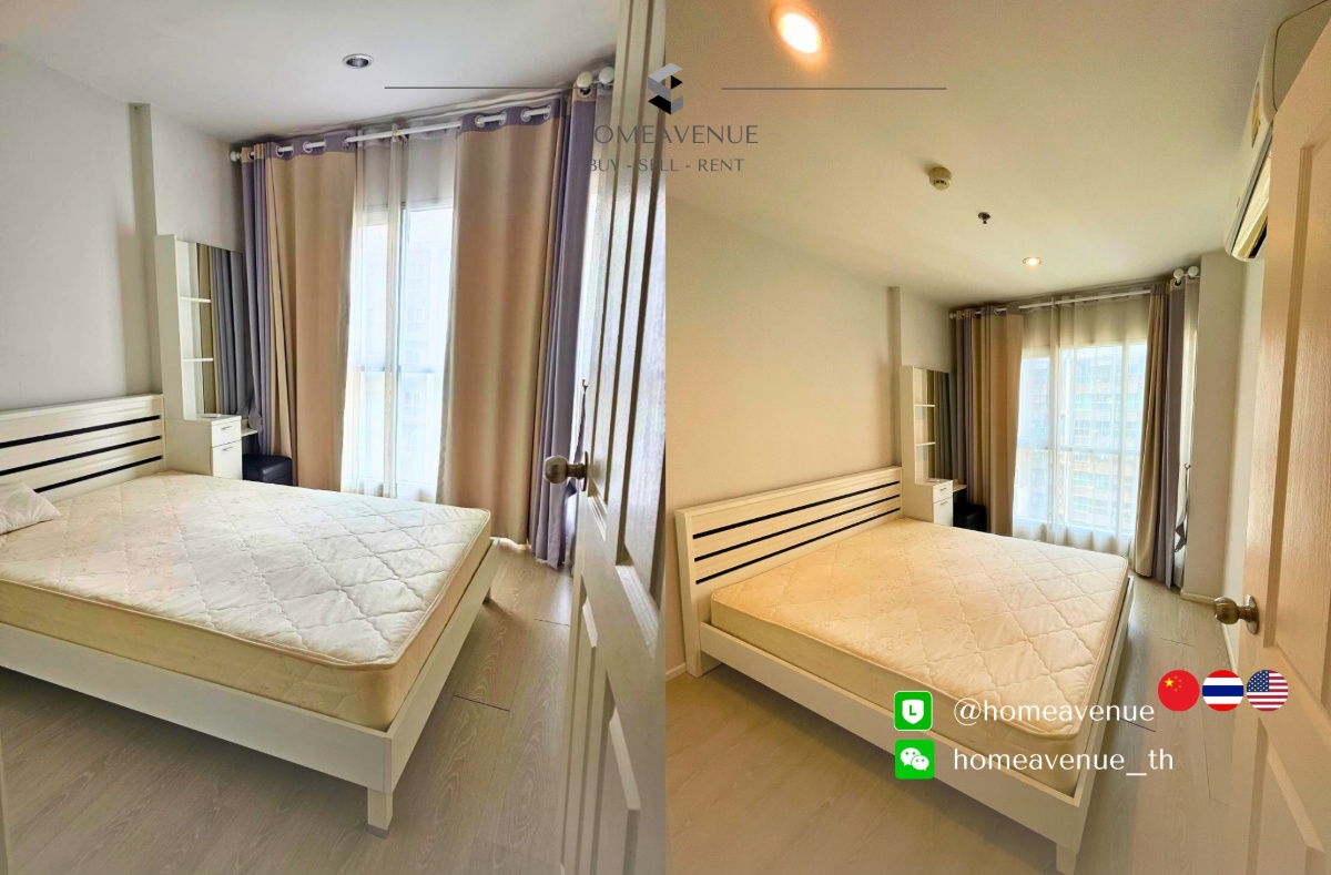 picture Aspire Rama 9 ✨ Renovated unit, ready to move in 🚇 Next to MRT Rama 9 | Line: @homeavenue 💥HA-158 - 3/6